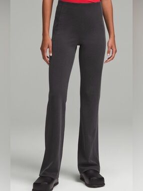 Lululemon Ribbed Softstreme Flare Pants - Black